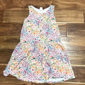 Girls Floral Summer Dress